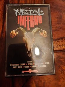 Metal Inferno Cassette (1985) Various Artists - Venom, Angel Witch etc.