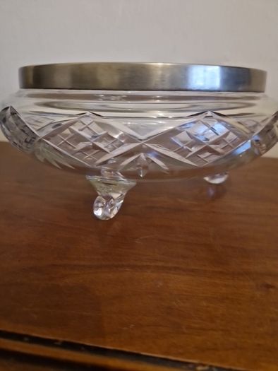 vintage glass bowl