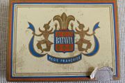 Vintage Batavia Regie Francaise 10 Cigar Tin