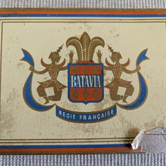 Vintage Batavia Regie Francaise 10 Cigar Tin