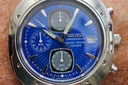 Watch Seiko Chronograph.  Quartz.