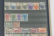Collection: Belgium (Belgie), Netherlands, Luxembourg, Stamps mainy usd but a few mint on 39 pages