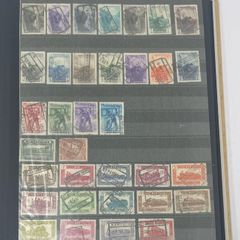 Collection: Belgium (Belgie), Netherlands, Luxembourg, Stamps mainy usd but a few mint on 39 pages