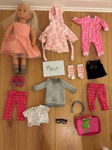 PRICE DROP - Our Generation - Molly Doll (with additional accessories)