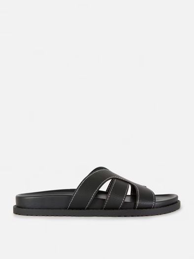 BRAND NEW Black Sandals: Size 5 & Size 6