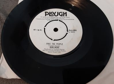 irish pressed single DUBLINERS