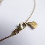 Vintage Long Sterling Silver 925 Gold Plated Leaf Pendant Necklace length 32" - 11g Image 10