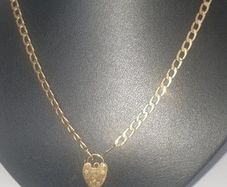 Pristine Vintage 9ct Gold UNIDOR Jailers Chain 20"