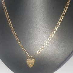 Pristine Vintage 9ct Gold UNIDOR Jailers Chain 20"