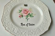 Rose of Tralee 24k Gold hand painted Collectors memorabilia plate