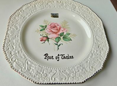 Rose of Tralee 24k hand painted Collectors memorabilia plate