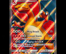 Charizard GX SM60 Full Art Holo Black Star Promo Pokemon Card Rare