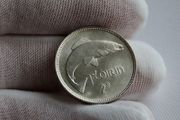 Ireland 1939 Silver Florin Two Shillings