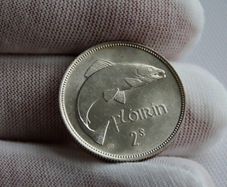 Ireland 1939 Silver Florin Two Shillings