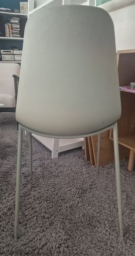 Laura James lichen green Dining chair x 1