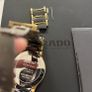 Rado Centrix 115.0929.3 Ceramic Gold Diamond Quartz Watch Box and Spare Links Image 3