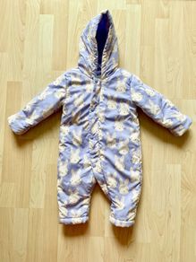 M&S Hooded jumpsuit 12 -18 months