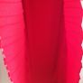 WHISTLES red satin pleated midi skirt - Sz 16 UK - Rrp 129 sterling Image 6