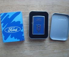 Ford V8 Emblem Zippo Lighter - NEW -