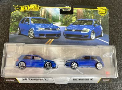 VW Golf 2- Pack hot wheels premium