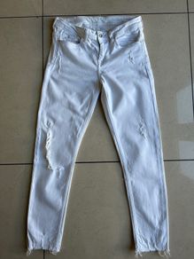 Zara White Jeans