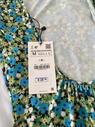 Zara backless dress new with tags