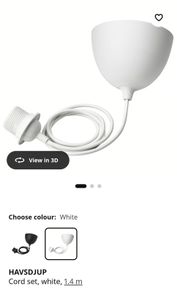 New light fitting