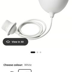 New light fitting