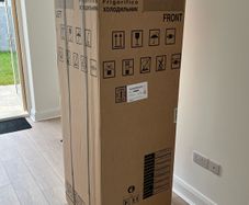 Brand New NordMende 54cm Freestanding 170cm Low Frost Fridge Freezer - White | RFF60405WH