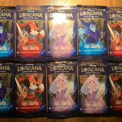Disney Lorcana TCG The First Chapter CM1 First Print Booster Pack New Sealed
