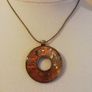 Pulse Disc Pendant Necklace New With Tags Image 2