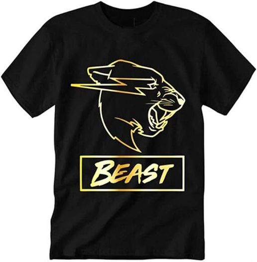 Mr. Beast Logo T-Shirt for adults and kids American Youtuber T-Shirt