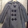 womans long heavy coat size medium Image 6