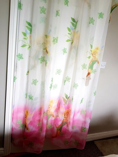 Tinker Bell voile curtain