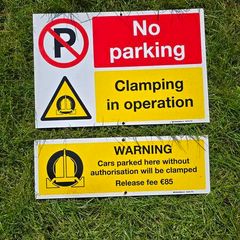 no parking sign