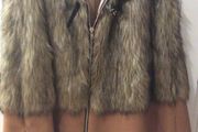 River Island Tan/ Black Cape
