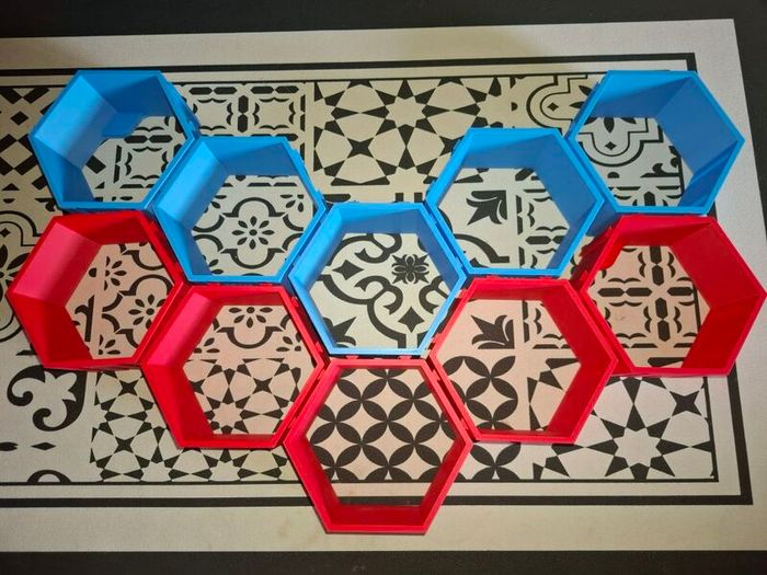Tonies hexagon shelf