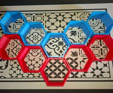 Tonies hexagon shelf