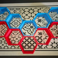 Tonies hexagon shelf
