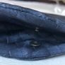 Blue Bottega Veneta Intrecciolusion Nylon Cosmetic Bag Image 6