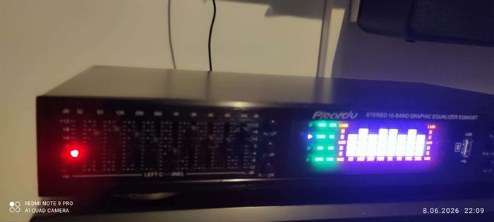 Very Nice Equalizer - EQ665BT - Dual 10 BAND with USB