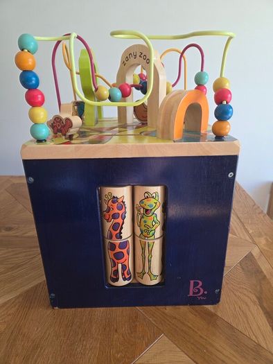 Wooden Activity Cube