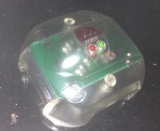 RJ-11 surge protector with LEDs and reset
