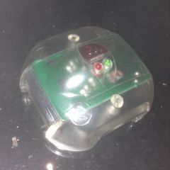 RJ-11 surge protector with LEDs and reset