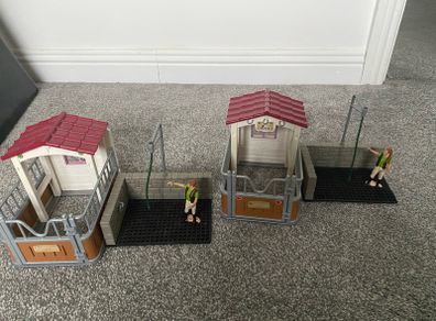 2 schleich Horse Club 72177 Horsebox with Horse Club Washing Area