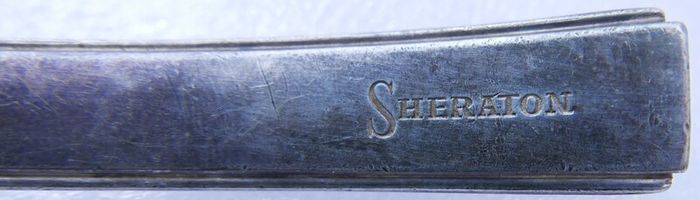 RARE Vintage SHERATON Reed & Barton silverplate Ladle