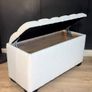 Elegance Boucle Ottoman with Storage 100x40cm Image 7