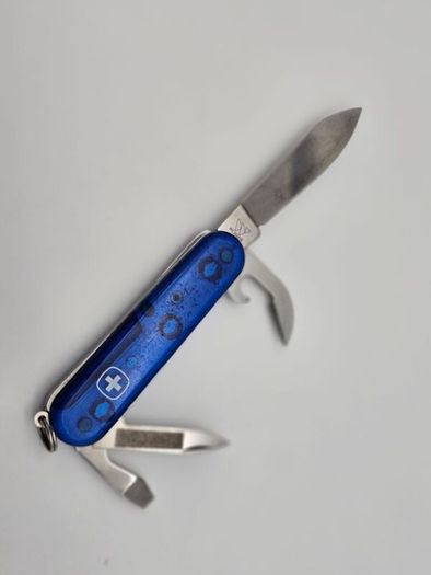 Vintage Wenger Apprentice Retired Model 85mm Swiss Army Knife Swiss Advertising sak