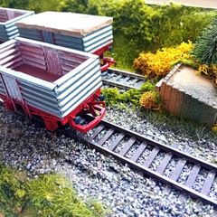 Model  Railway  Irish Bullied Wagons