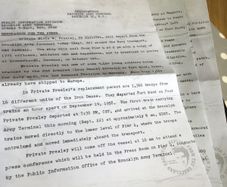 Elvis Memorabilia - US Army Press Release re  Transfer of Private Elvis Presley to Germany
